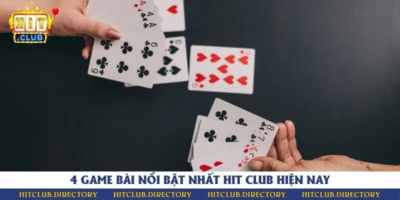 4+ trò chơi đánh bài đổi thưởng ăn khách nhất cổng game