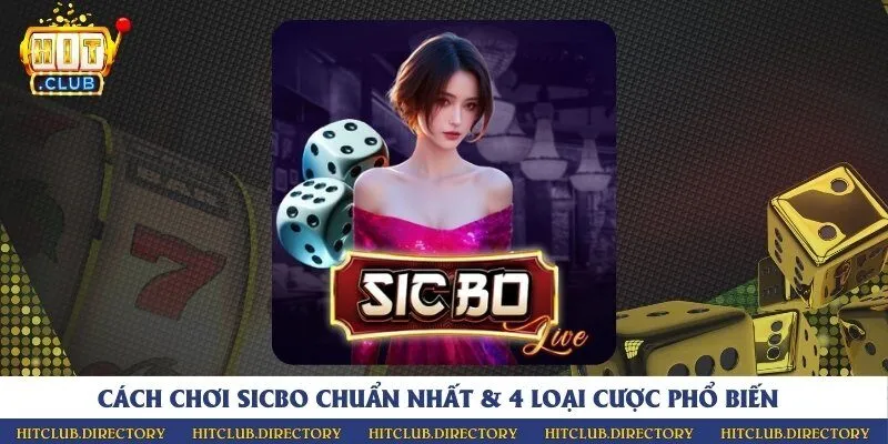 Cách chơi sicbo chuẩn nhất & 4 loại cược phổ biến