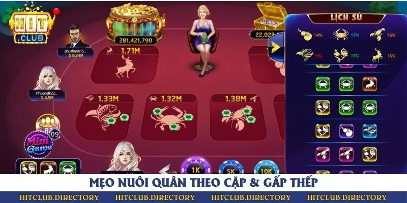 Áp dụng chiến thuật nuôi quân cặp duy nhất và gấp thếp