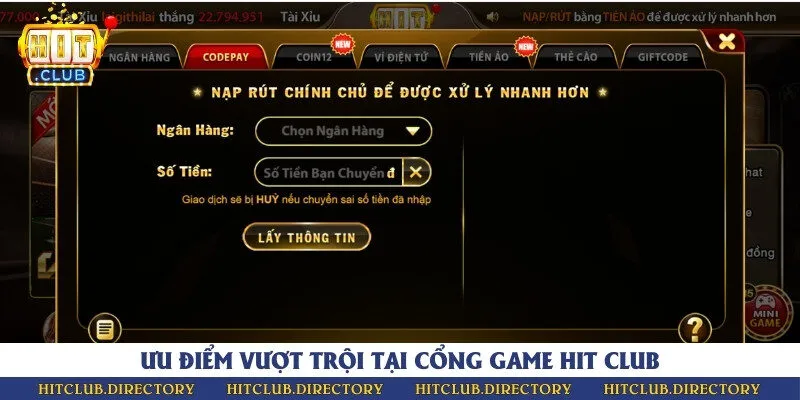 Cổng game an toàn nhờ sở hữu nhiều tính năng vượt trội